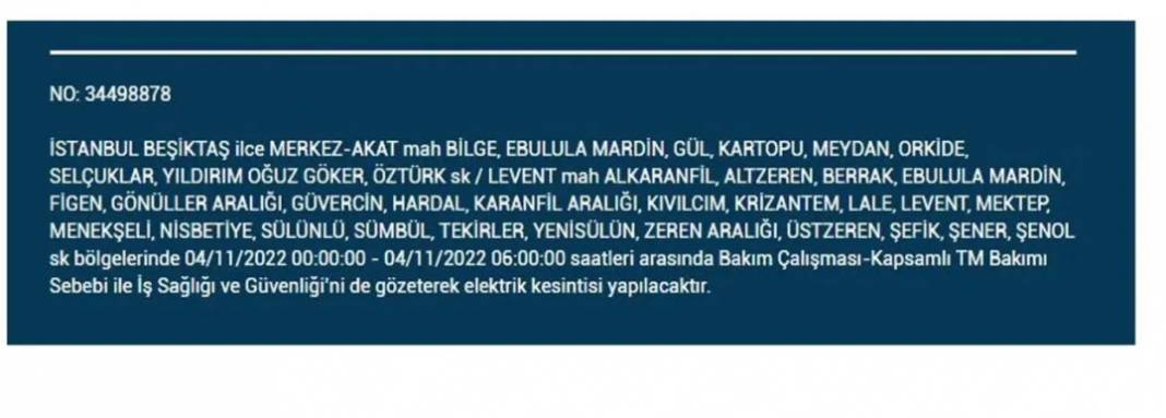 İstanbullular dikkat! 21 ilçede elektrik kesintisi 31